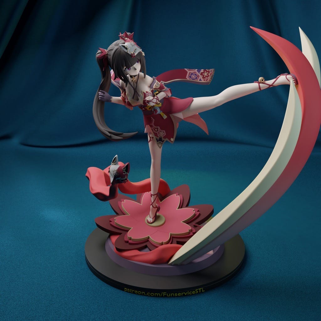 P站图纸印象馆 FunserviceSTL 崩坏:星穹铁道 花火 FunserviceSTL 崩坏:星穹铁道 花火