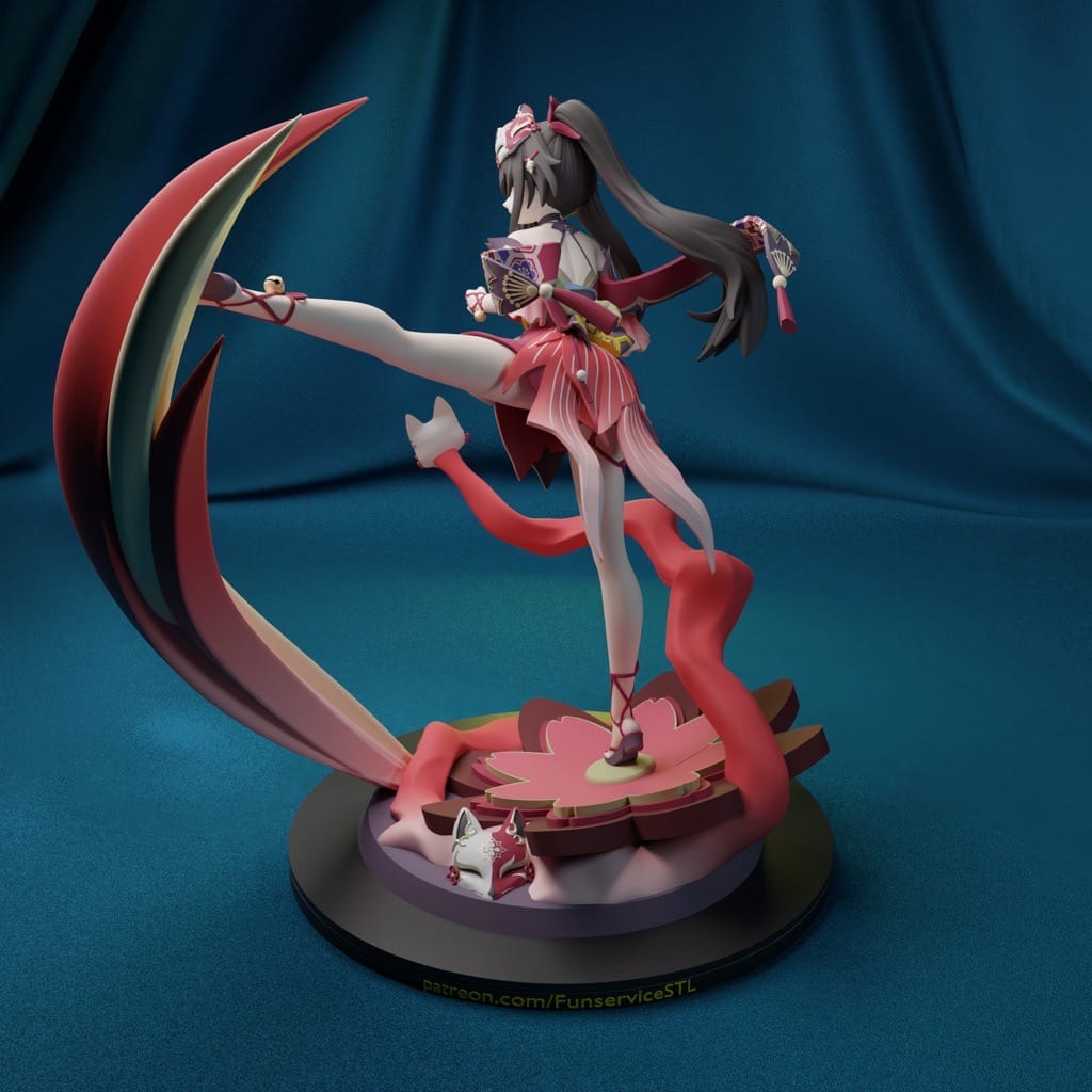 P站图纸印象馆 FunserviceSTL 崩坏:星穹铁道 花火 FunserviceSTL 崩坏:星穹铁道 花火