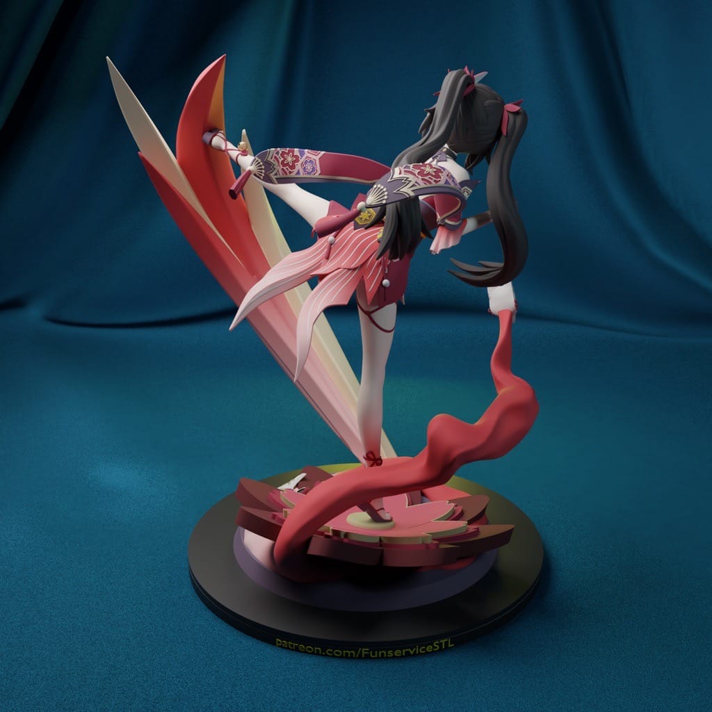 P站图纸印象馆 FunserviceSTL 崩坏:星穹铁道 花火 FunserviceSTL 崩坏:星穹铁道 花火