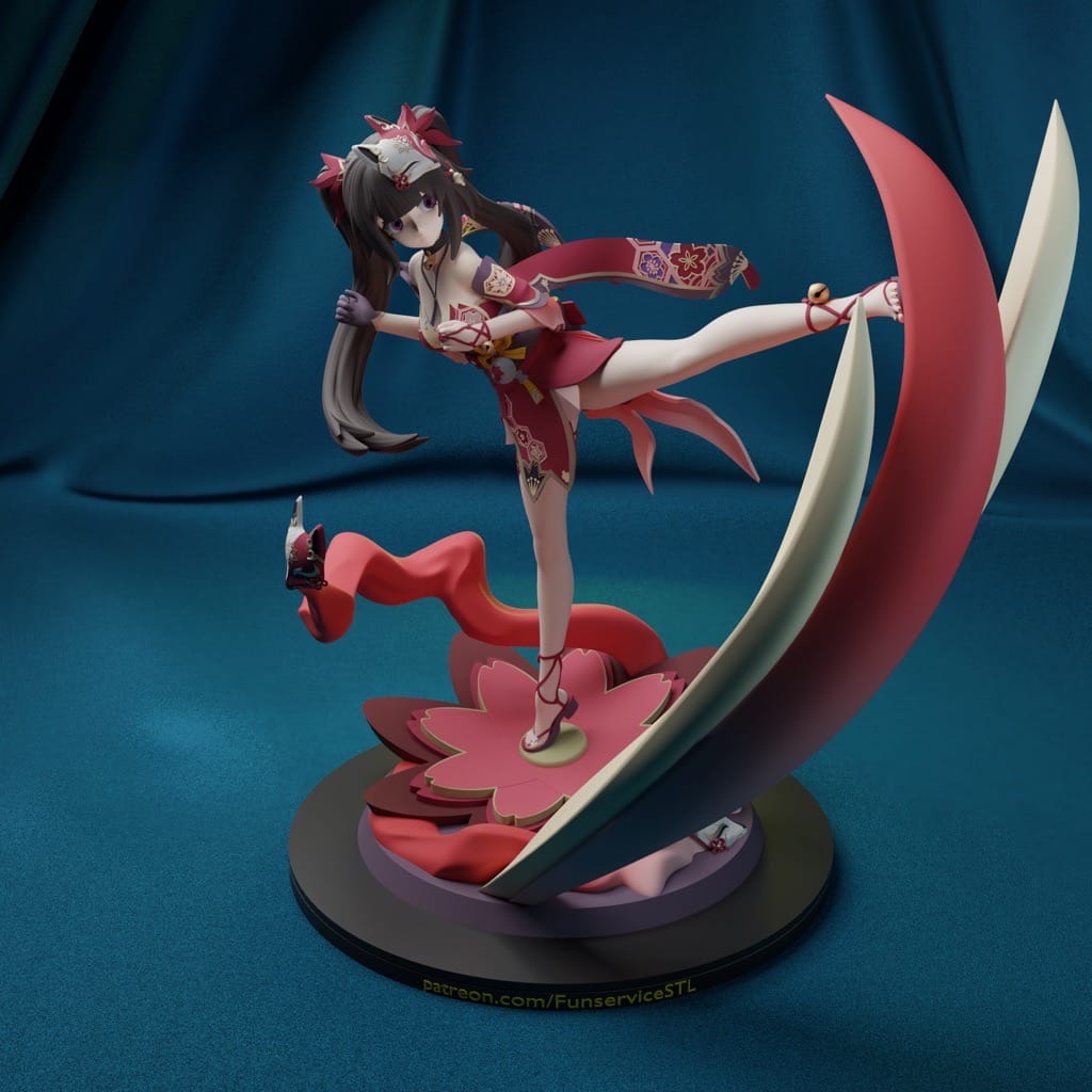 P站图纸印象馆 FunserviceSTL 崩坏:星穹铁道 花火 FunserviceSTL 崩坏:星穹铁道 花火