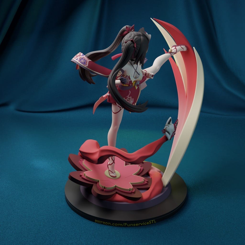 P站图纸印象馆 FunserviceSTL 崩坏:星穹铁道 花火 FunserviceSTL 崩坏:星穹铁道 花火