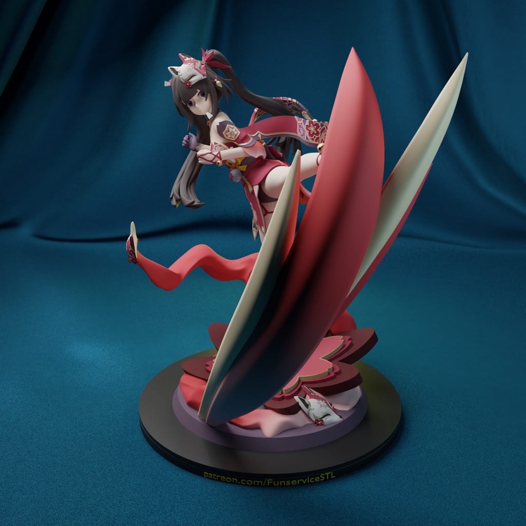 P站图纸印象馆 FunserviceSTL 崩坏:星穹铁道 花火 FunserviceSTL 崩坏:星穹铁道 花火