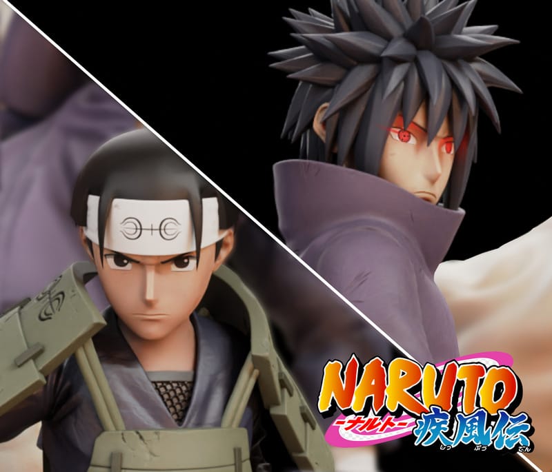 P站图纸印象馆 火影忍者 柱间千手和宇智波斑 火影忍者 柱间千手和宇智波斑