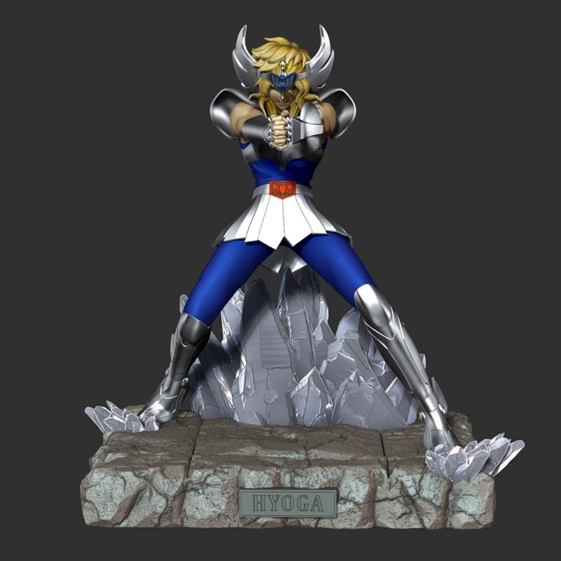 P站图纸印象馆 圣斗士星矢 冰河 圣斗士星矢 冰河