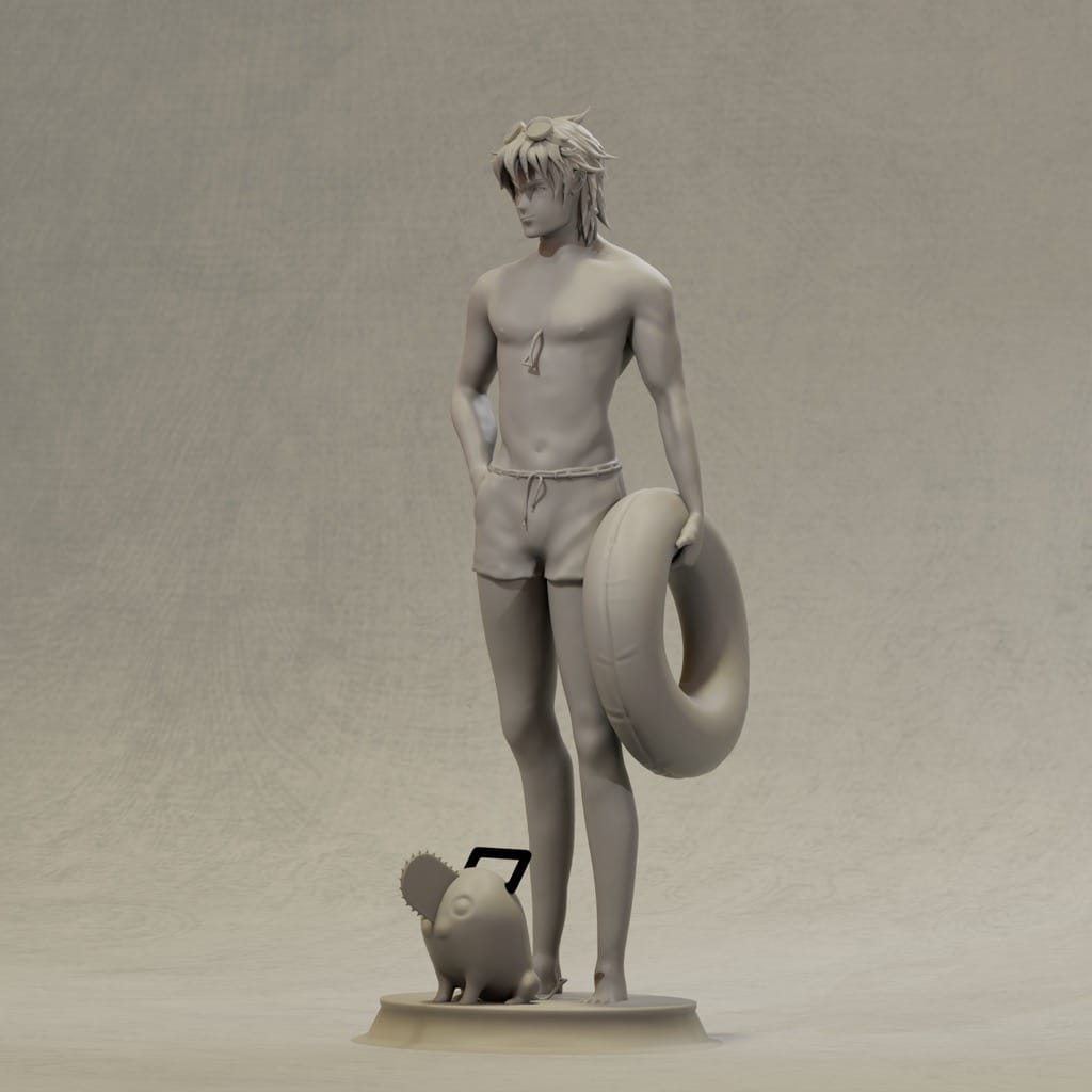 P站图纸印象馆 链锯人 电次和玛奇玛 链锯人 电次和玛奇玛