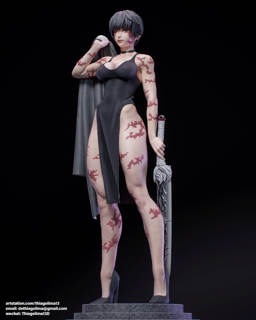 P站图纸印象馆 咒术回战 禅院真依 咒术回战 禅院真依