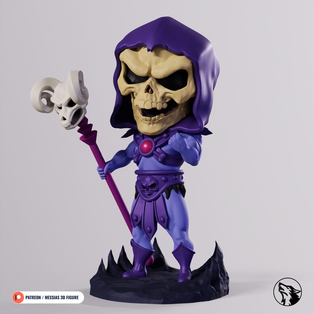 P站图纸印象馆 Messias 3D 宇宙的巨人希曼 骷髅王 Messias 3D 宇宙的巨人希曼 骷髅王