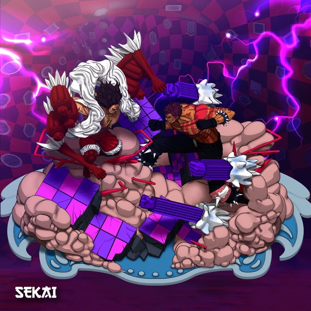 P站图纸印象馆 Sekai 海贼王 蛇男路飞 VS 夏洛特·卡塔库利 Sekai 海贼王 蛇男路飞 VS 夏洛特·卡塔库利