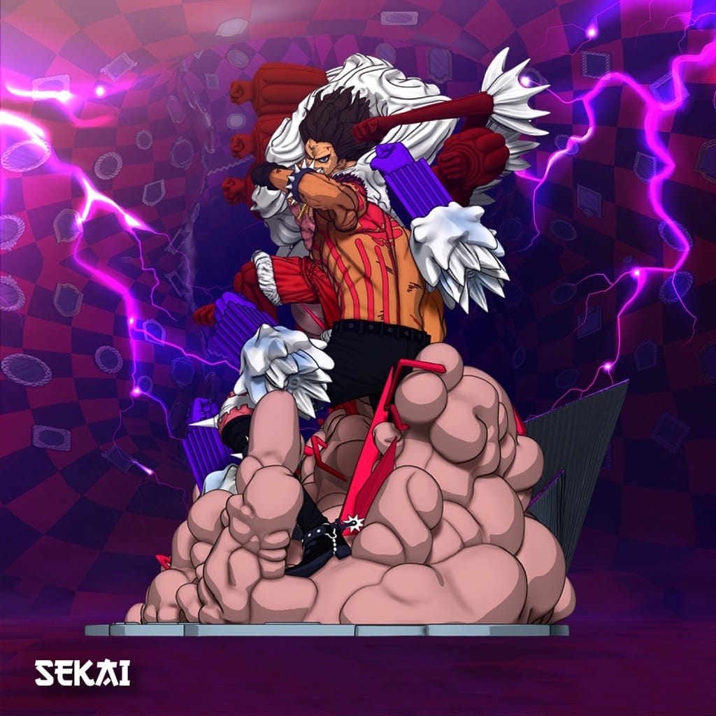 P站图纸印象馆 Sekai 海贼王 蛇男路飞 VS 夏洛特·卡塔库利 Sekai 海贼王 蛇男路飞 VS 夏洛特·卡塔库利