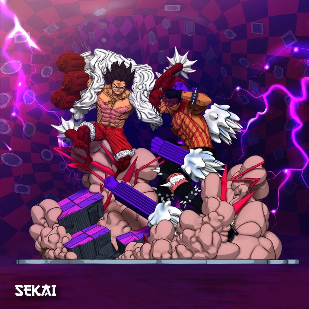 P站图纸印象馆 Sekai 海贼王 蛇男路飞 VS 夏洛特·卡塔库利 Sekai 海贼王 蛇男路飞 VS 夏洛特·卡塔库利