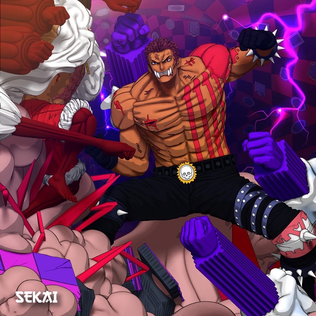 P站图纸印象馆 Sekai 海贼王 蛇男路飞 VS 夏洛特·卡塔库利 Sekai 海贼王 蛇男路飞 VS 夏洛特·卡塔库利