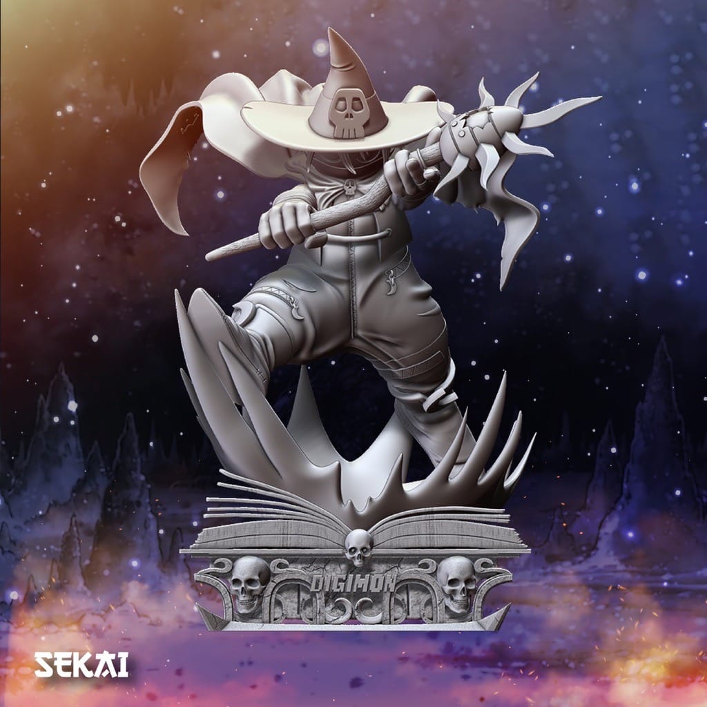 P站图纸印象馆 Sekai 数码宝贝 巫师兽 Sekai 数码宝贝 巫师兽