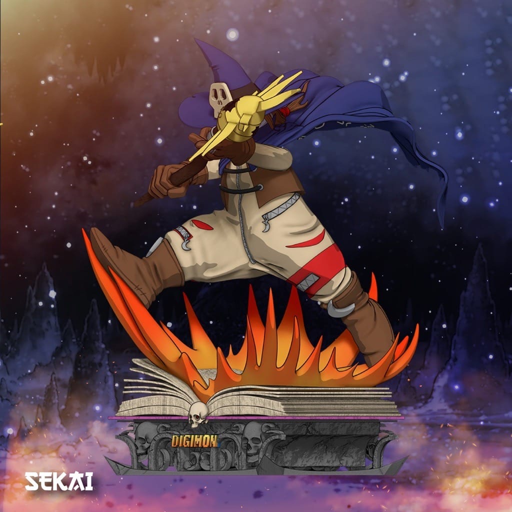 P站图纸印象馆 Sekai 数码宝贝 巫师兽 Sekai 数码宝贝 巫师兽