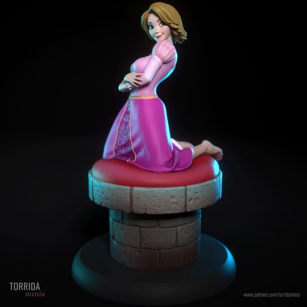 P站图纸印象馆 Torrida 长发公主 乐佩公主 Torrida 长发公主 乐佩公主