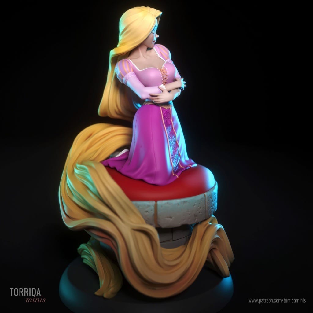 P站图纸印象馆 Torrida 长发公主 乐佩公主 Torrida 长发公主 乐佩公主