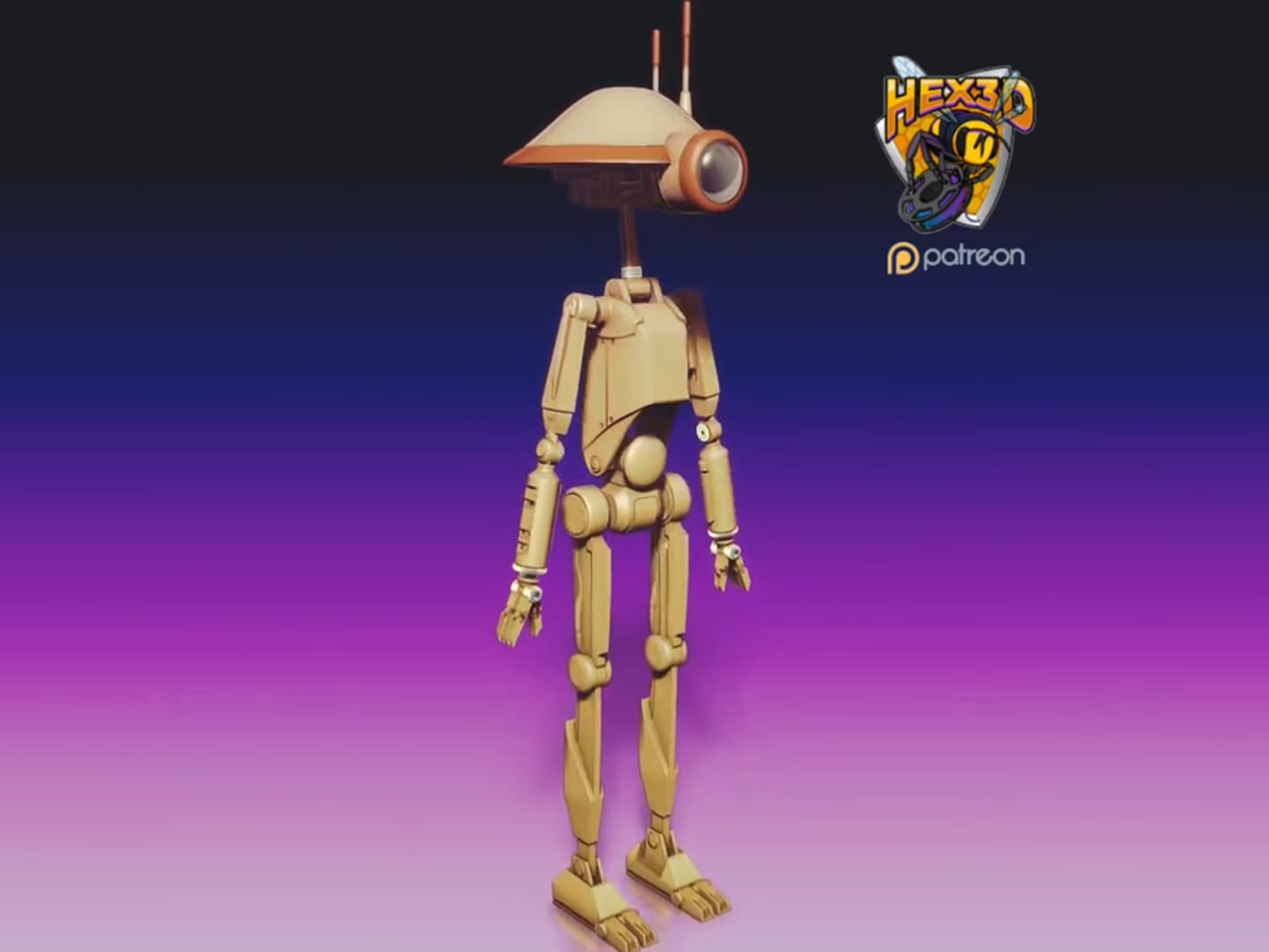 P站图纸印象馆 星球大战 沙坑机器人 星球大战 沙坑机器人