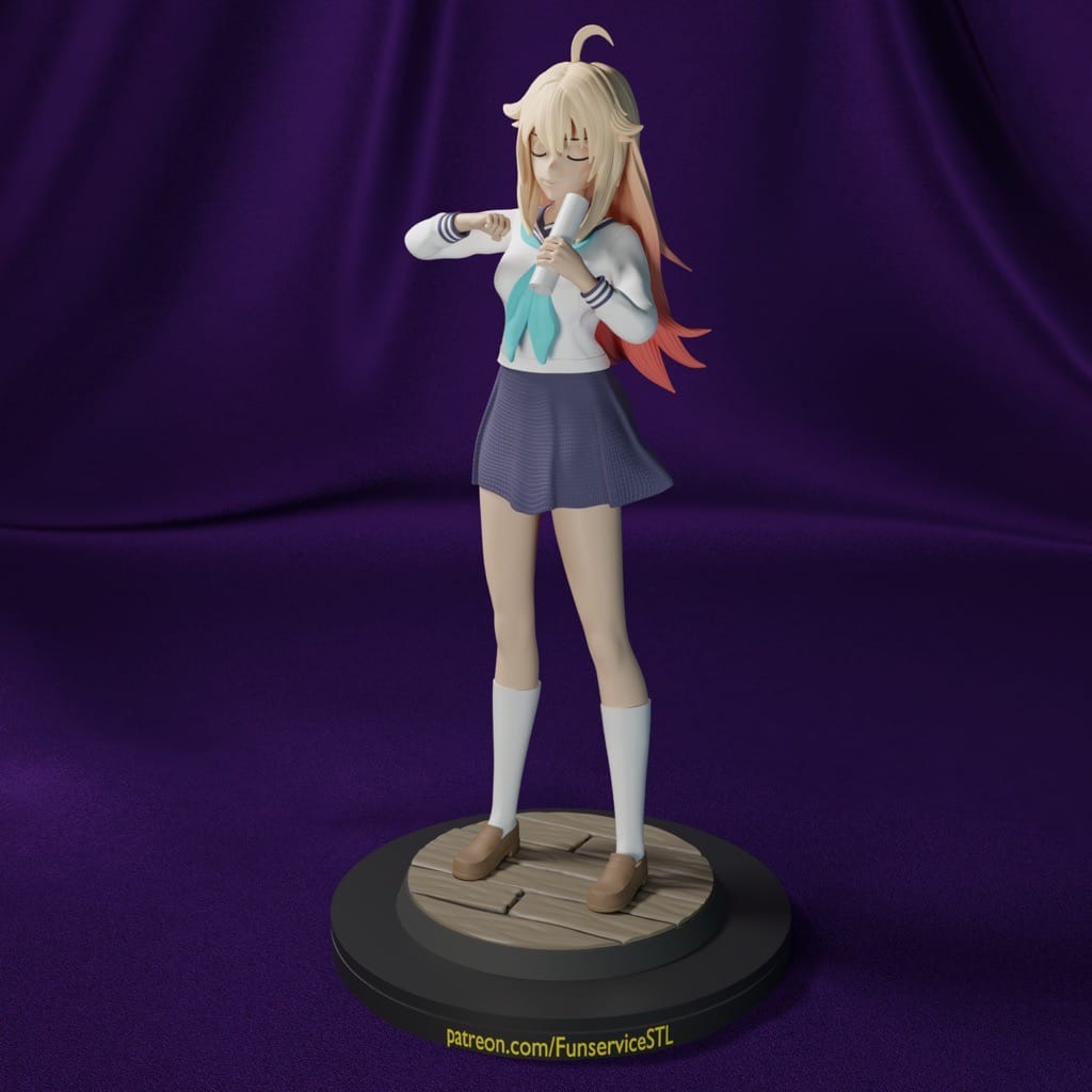 P站图纸印象馆 FunserviceSTL 鹿乃子乃子乃子虎视眈眈 虎视虎子 FunserviceSTL 鹿乃子乃子乃子虎视眈眈 虎视虎子