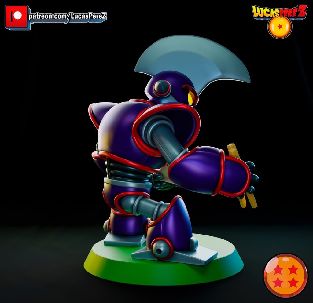 P站图纸印象馆 Lucas Perez 龙珠 乌龙变身机器人 Lucas Perez 龙珠 乌龙变身机器人