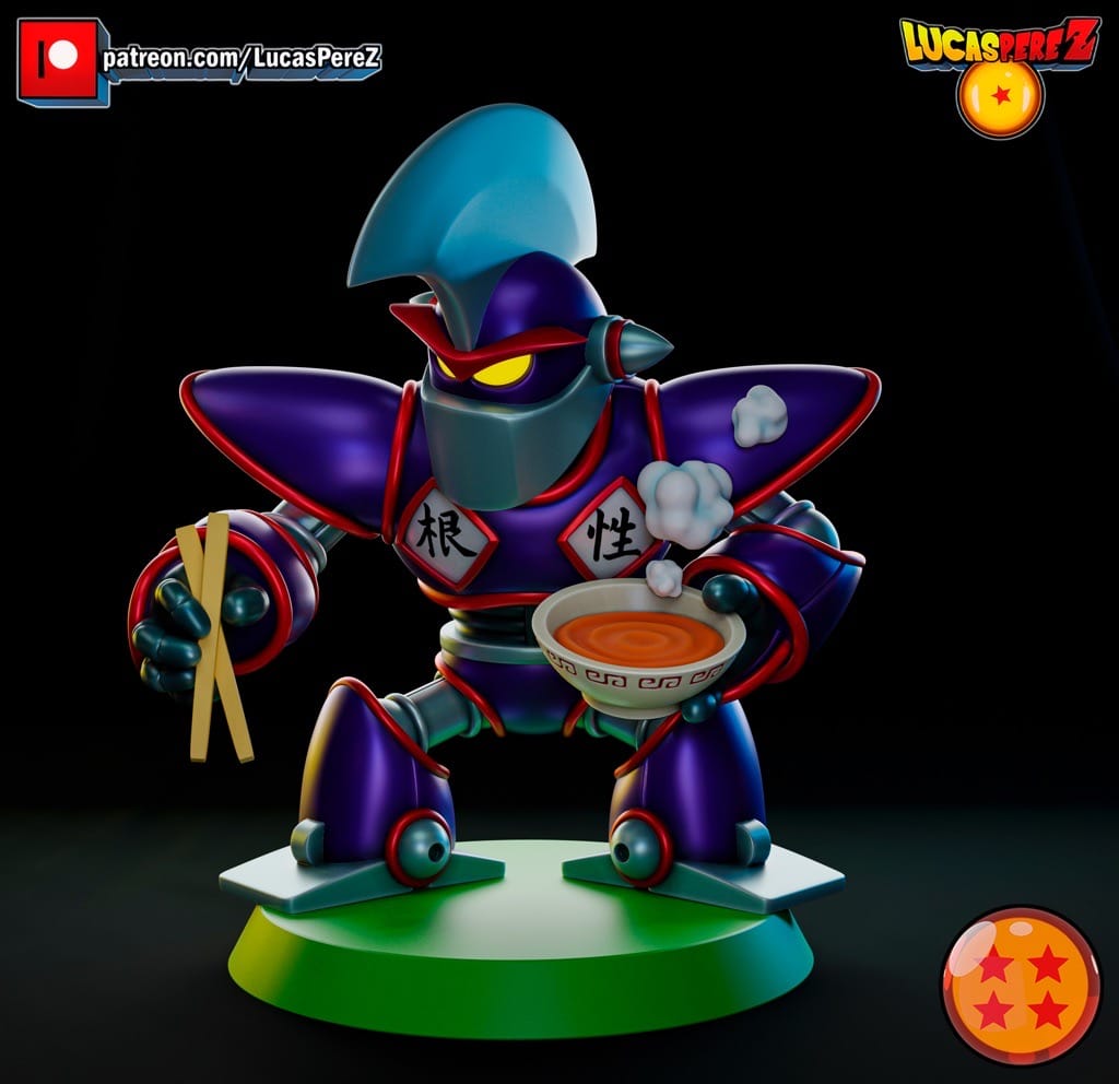 P站图纸印象馆 Lucas Perez 龙珠 乌龙变身机器人 Lucas Perez 龙珠 乌龙变身机器人