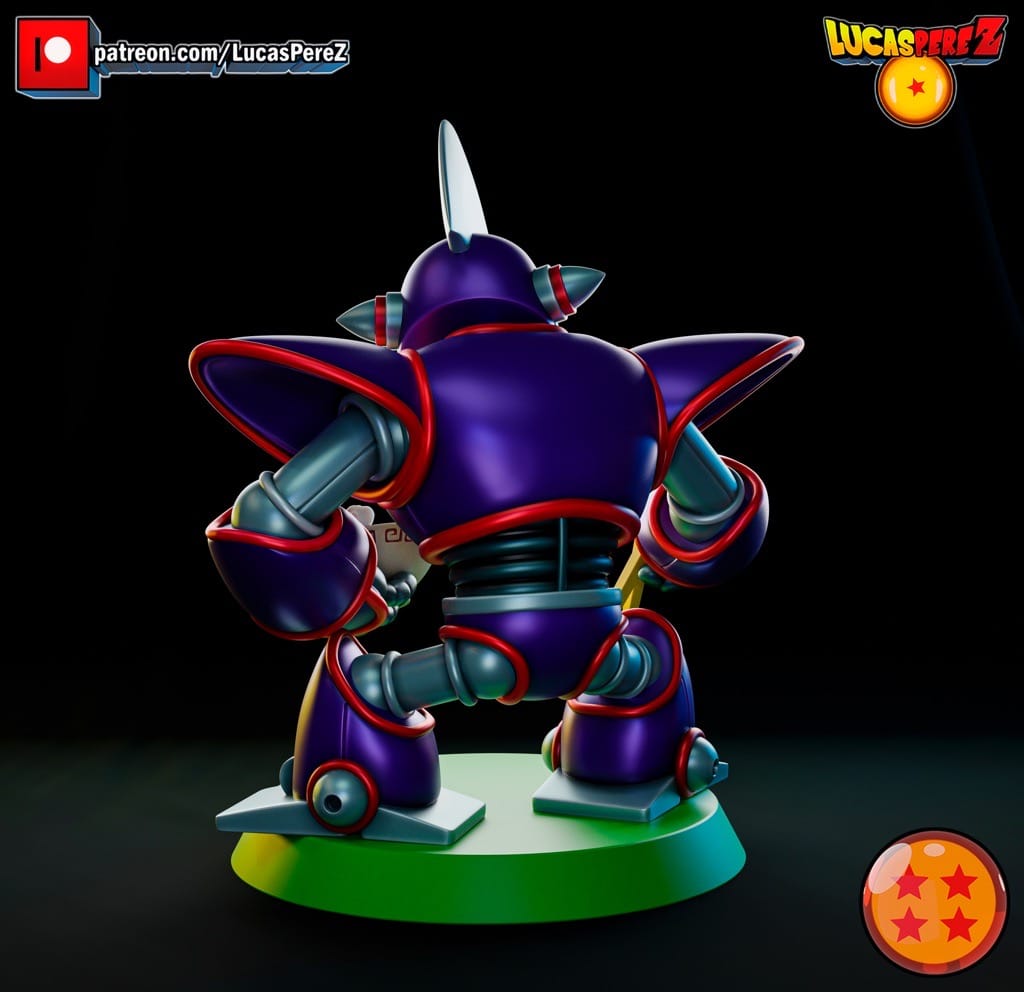 P站图纸印象馆 Lucas Perez 龙珠 乌龙变身机器人 Lucas Perez 龙珠 乌龙变身机器人