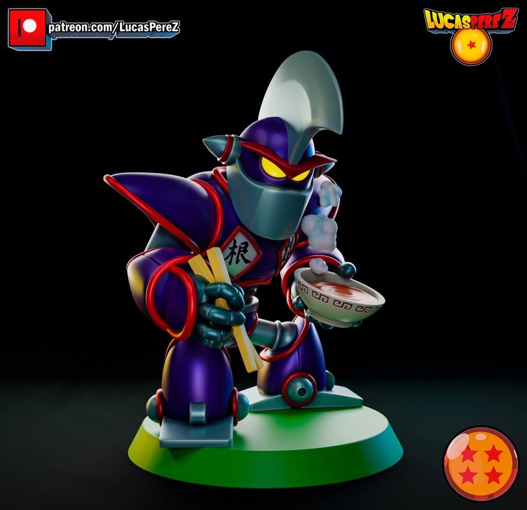 P站图纸印象馆 Lucas Perez 龙珠 乌龙变身机器人 Lucas Perez 龙珠 乌龙变身机器人