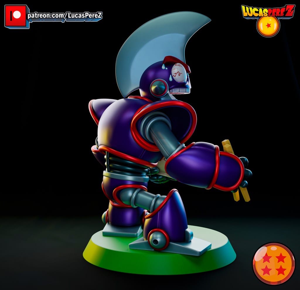 P站图纸印象馆 Lucas Perez 龙珠 乌龙变身机器人 Lucas Perez 龙珠 乌龙变身机器人