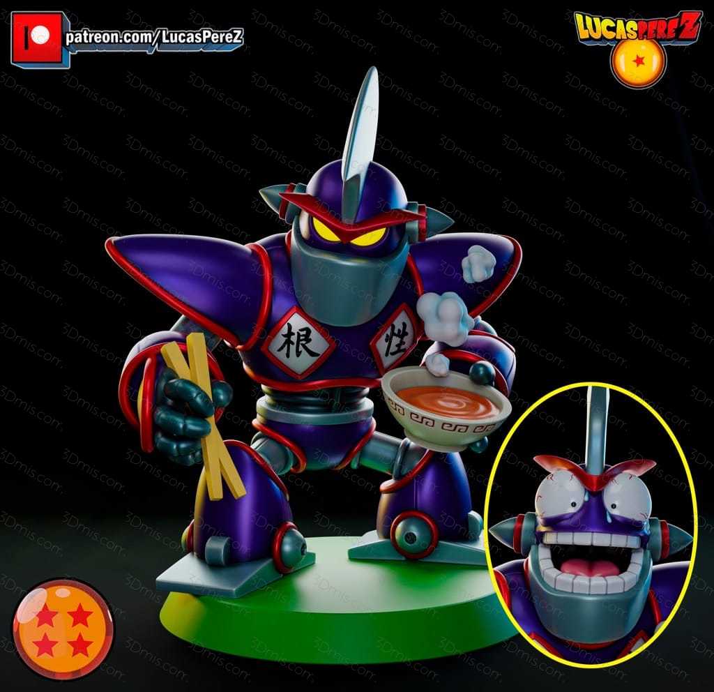 P站图纸印象馆 Lucas Perez 龙珠 乌龙变身机器人 Lucas Perez 龙珠 乌龙变身机器人