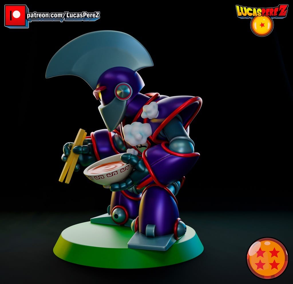 P站图纸印象馆 Lucas Perez 龙珠 乌龙变身机器人 Lucas Perez 龙珠 乌龙变身机器人