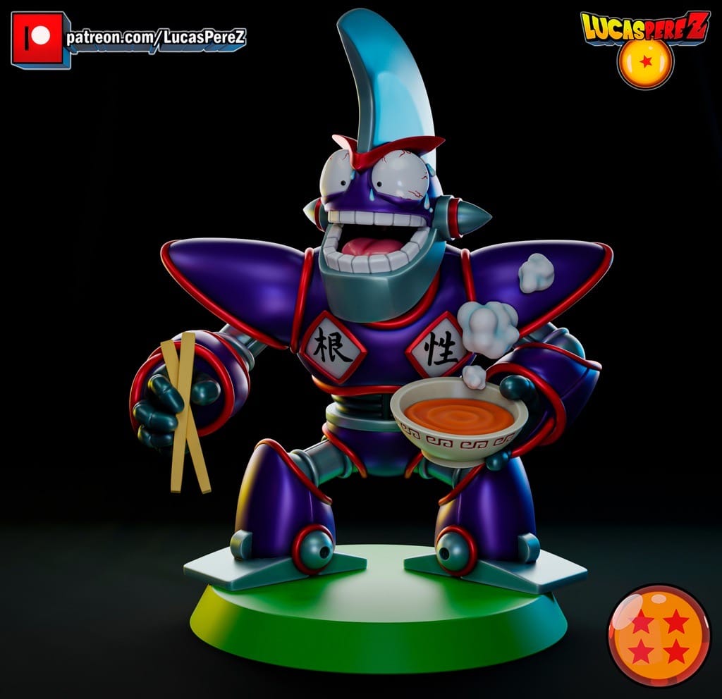 P站图纸印象馆 Lucas Perez 龙珠 乌龙变身机器人 Lucas Perez 龙珠 乌龙变身机器人