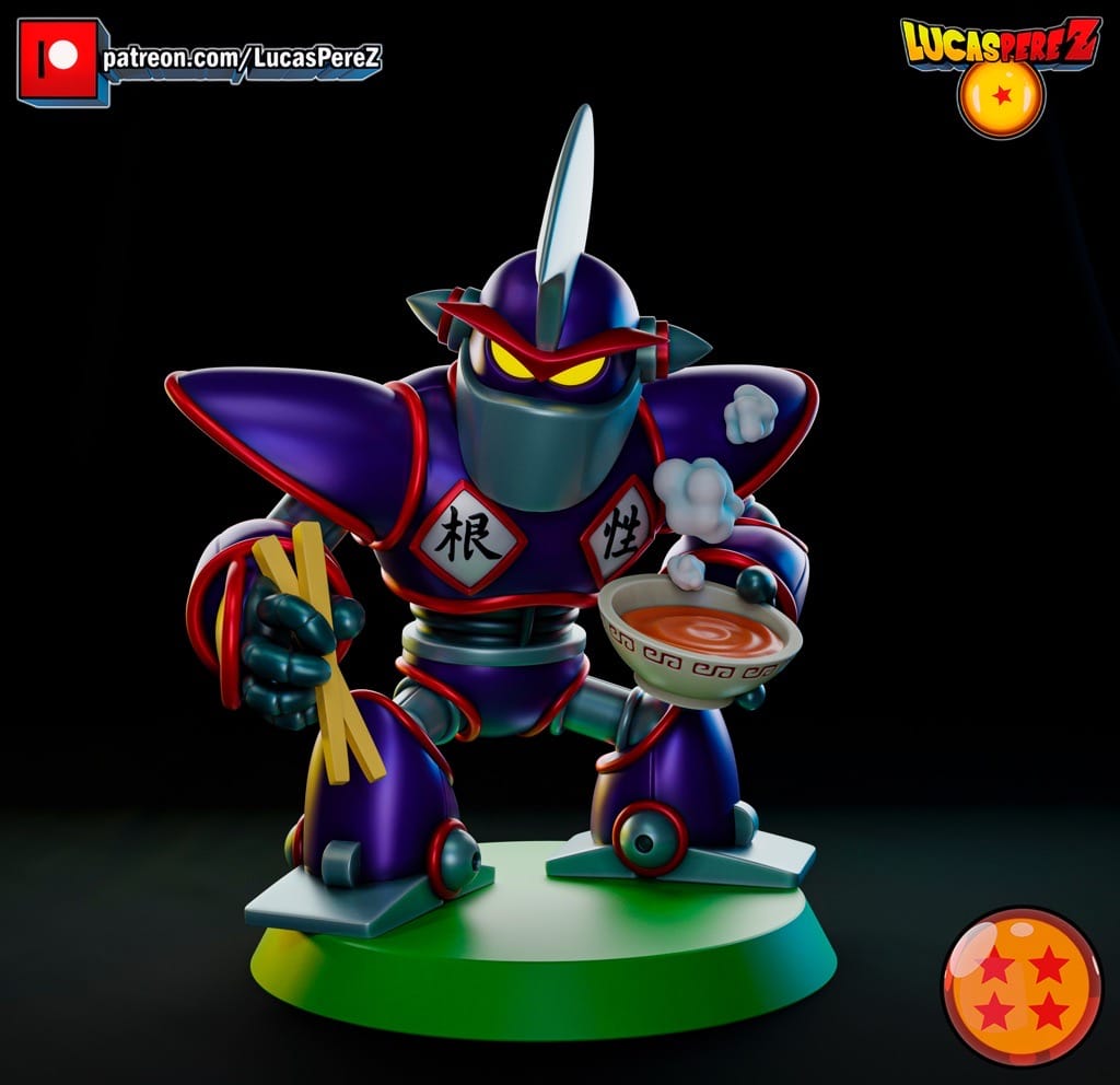 P站图纸印象馆 Lucas Perez 龙珠 乌龙变身机器人 Lucas Perez 龙珠 乌龙变身机器人