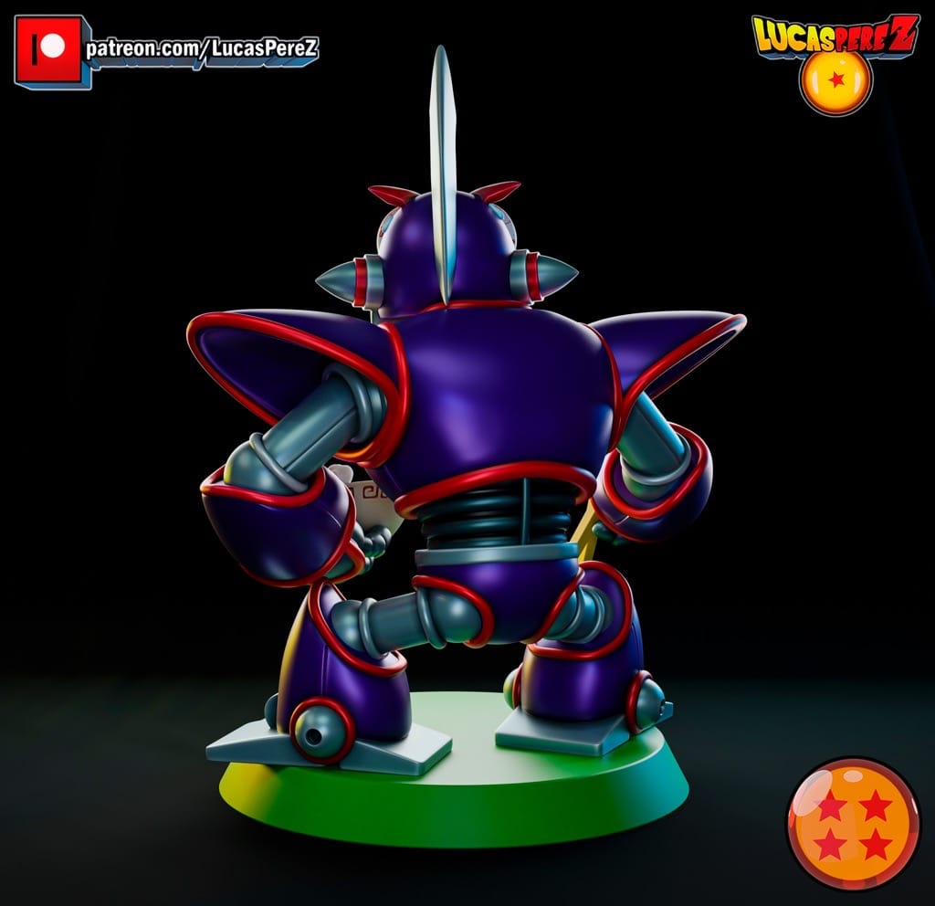 P站图纸印象馆 Lucas Perez 龙珠 乌龙变身机器人 Lucas Perez 龙珠 乌龙变身机器人