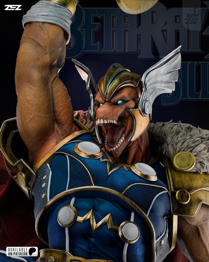 P站图纸印象馆 ZEZ STUDIOS 漫威 马面雷神 ZEZ STUDIOS 漫威 马面雷神