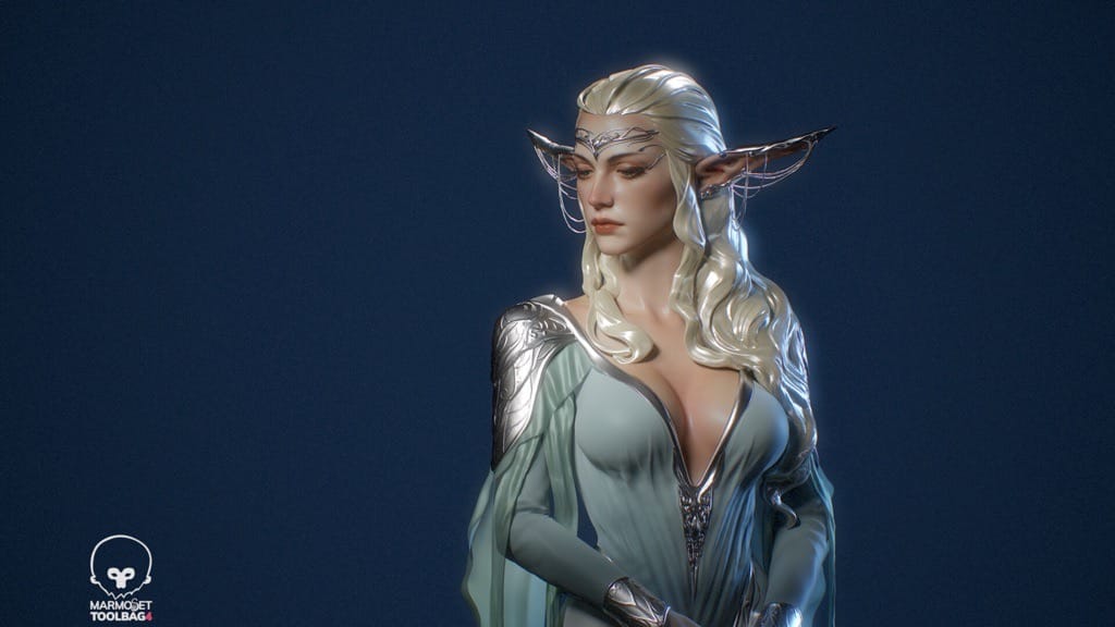 P站图纸印象馆 精灵女王 精灵女王