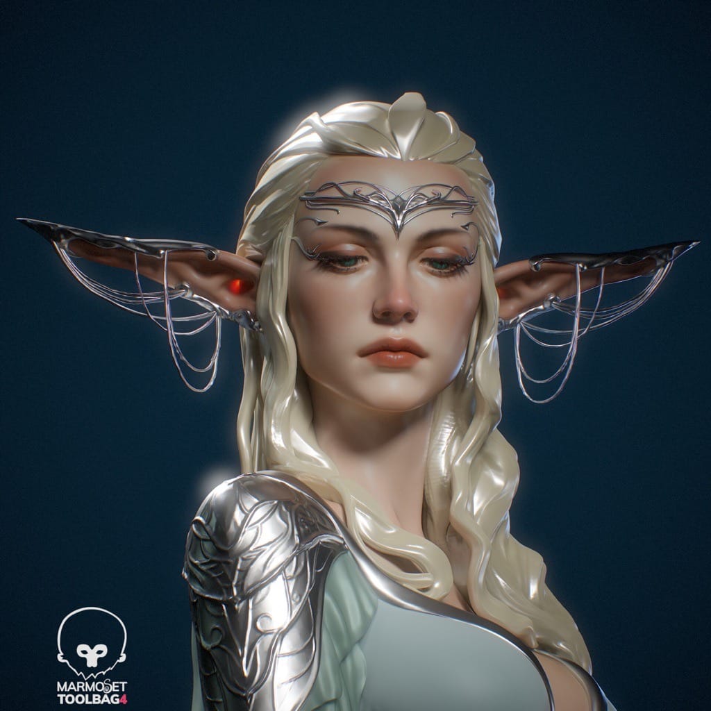 P站图纸印象馆 精灵女王 精灵女王