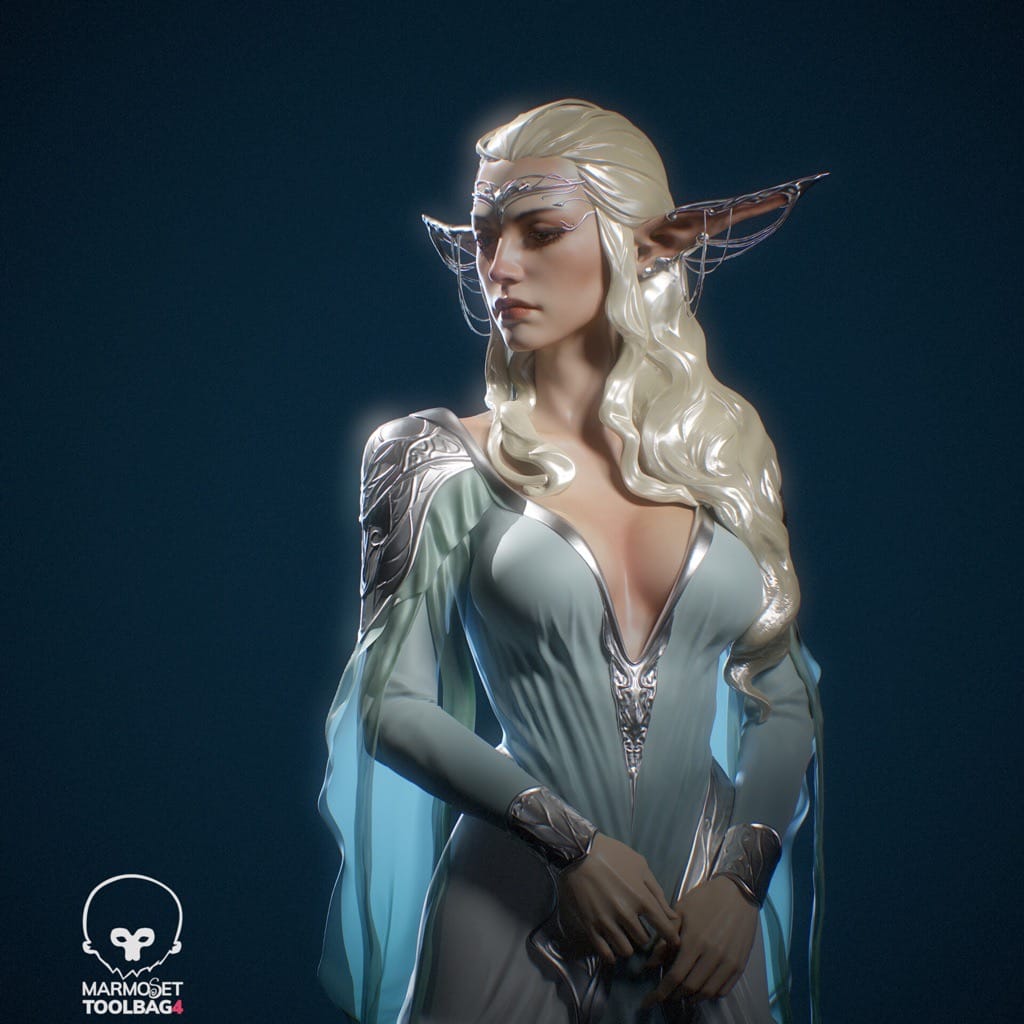 P站图纸印象馆 精灵女王 精灵女王