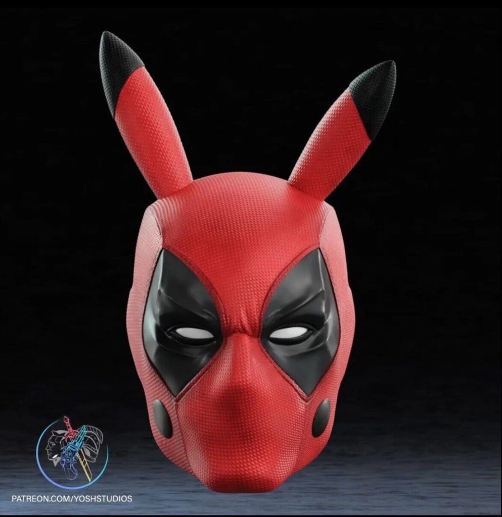 P站图纸印象馆 Yosh 死侍皮卡丘 Yosh 死侍皮卡丘