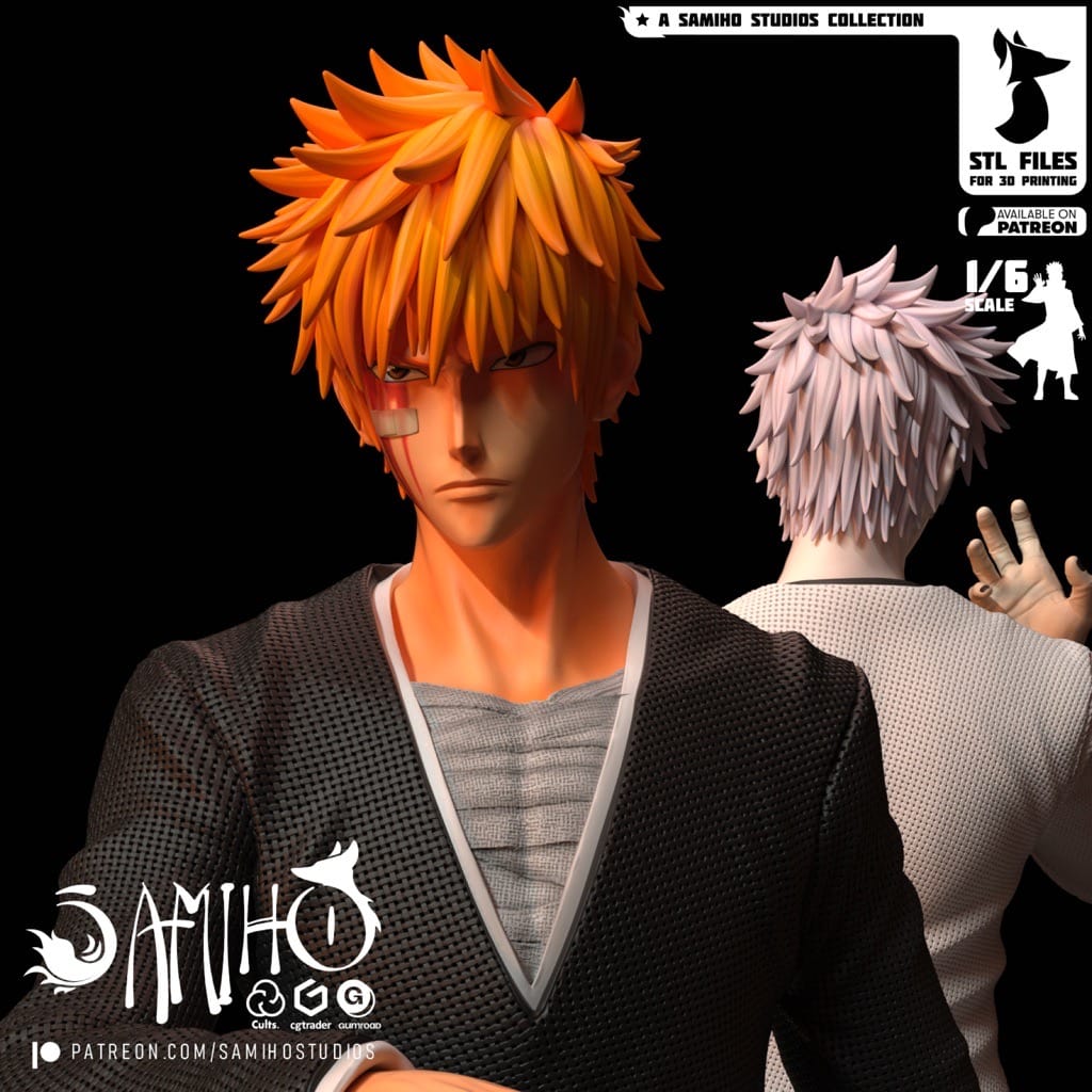 P站图纸印象馆 Samiho 境·界 黑崎一护 Samiho 境·界 黑崎一护