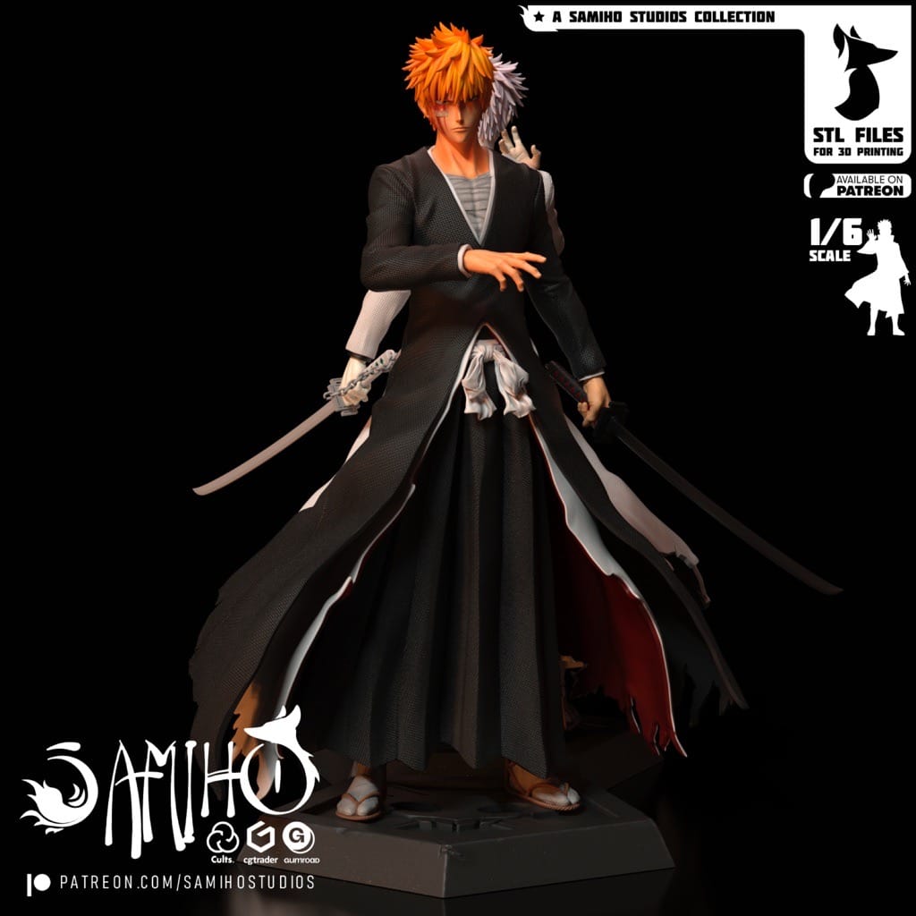 P站图纸印象馆 Samiho 境·界 黑崎一护 Samiho 境·界 黑崎一护