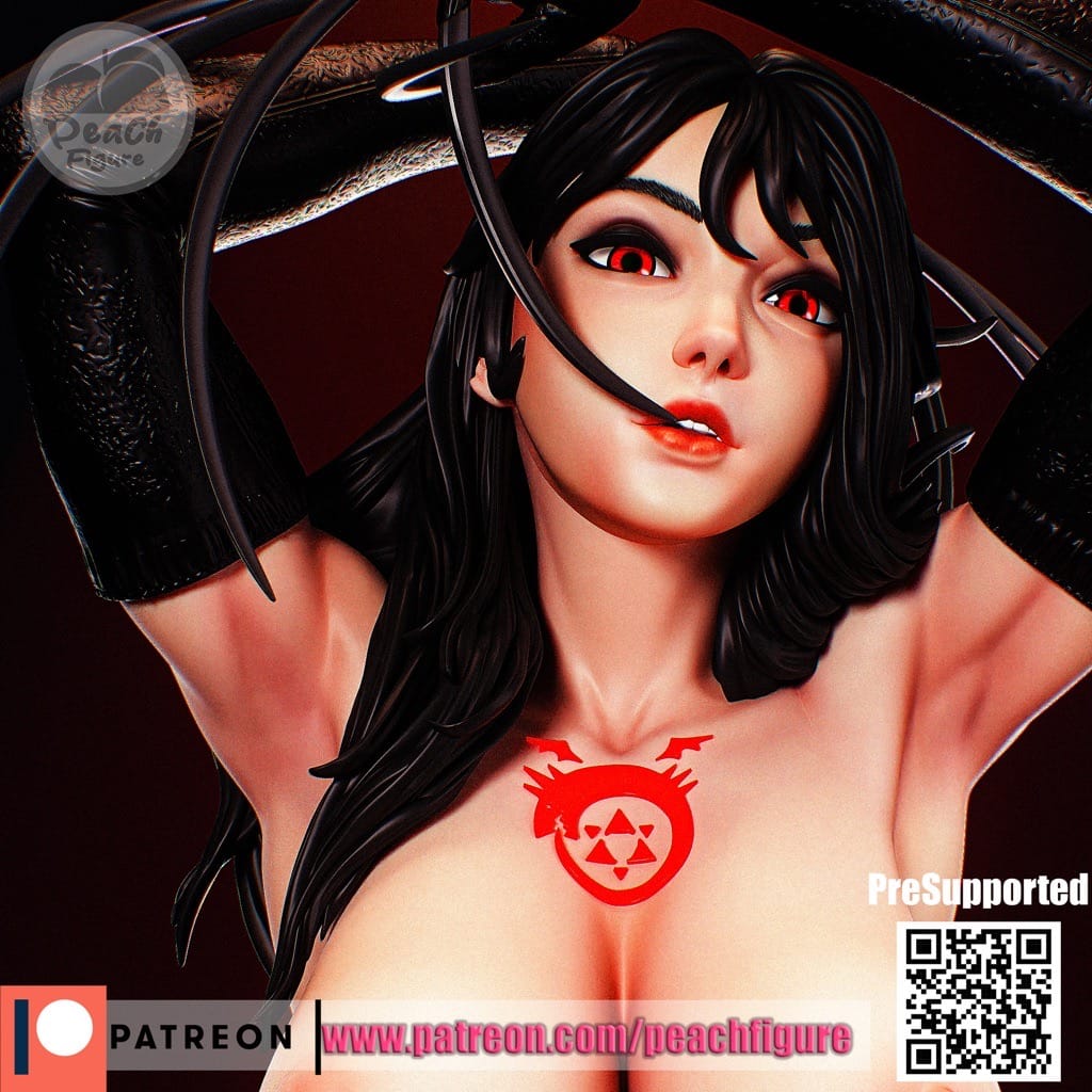 P站图纸印象馆 Peach Figure 钢之炼金术师 拉丝特 Peach Figure 钢之炼金术师 拉丝特