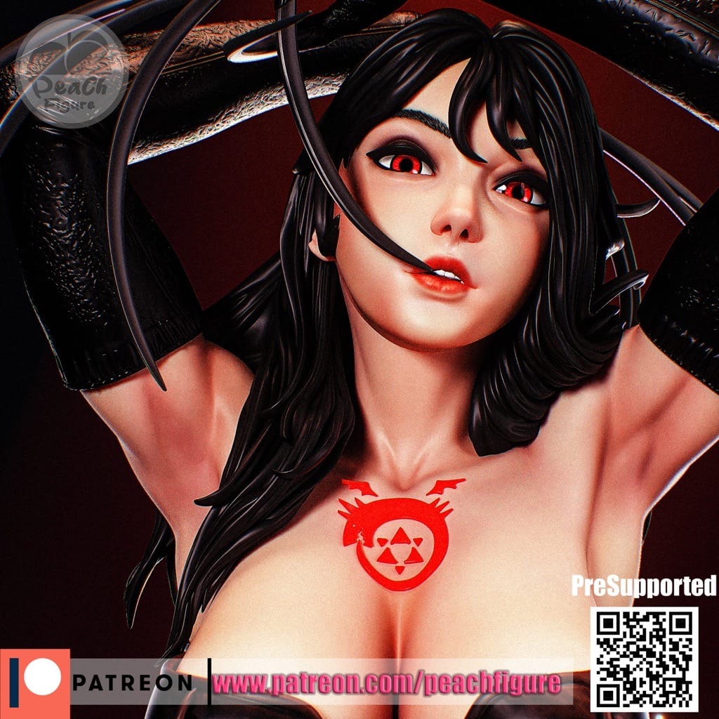 P站图纸印象馆 Peach Figure 钢之炼金术师 拉丝特 Peach Figure 钢之炼金术师 拉丝特