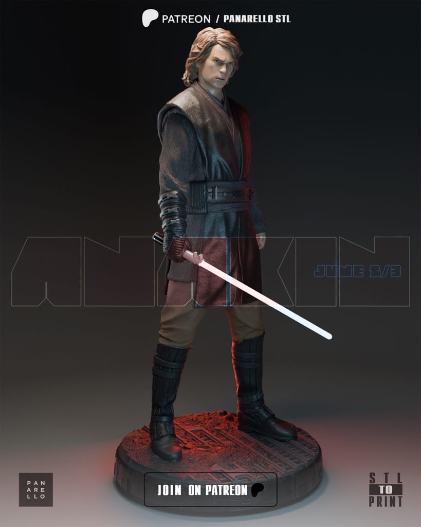 P站图纸印象馆 Panarello 星球大战 阿纳金·天行者 Panarello 星球大战 阿纳金·天行者