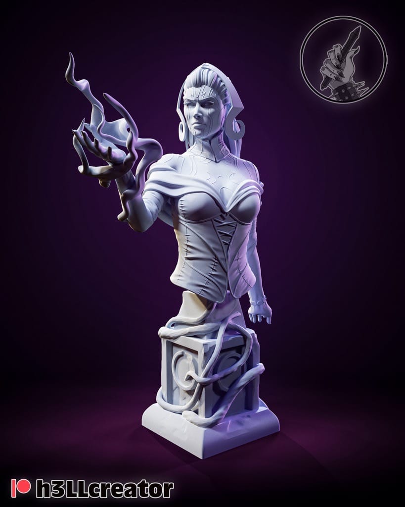 P站图纸印象馆 H3LL 万智牌 莉莲娜维斯 H3LL 万智牌 莉莲娜维斯