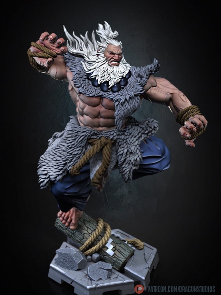 P站图纸印象馆 Dragun Studios 街头霸王 豪鬼 Dragun Studios 街头霸王 豪鬼