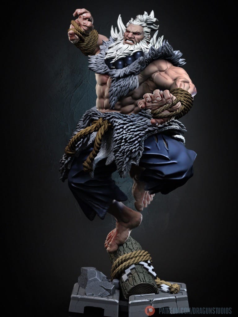 P站图纸印象馆 Dragun Studios 街头霸王 豪鬼 Dragun Studios 街头霸王 豪鬼