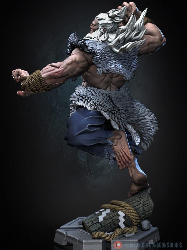 P站图纸印象馆 Dragun Studios 街头霸王 豪鬼 Dragun Studios 街头霸王 豪鬼