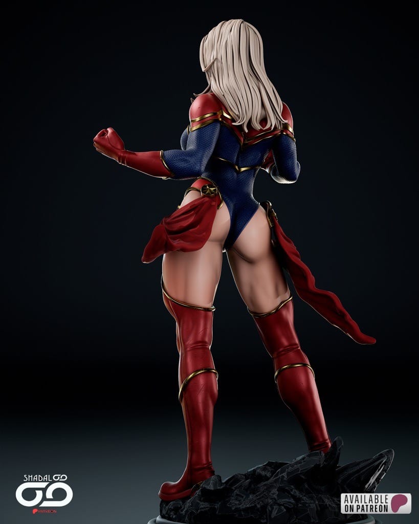 P站图纸印象馆 Shadaloo Studios 漫威 惊奇队长 Shadaloo Studios 漫威 惊奇队长