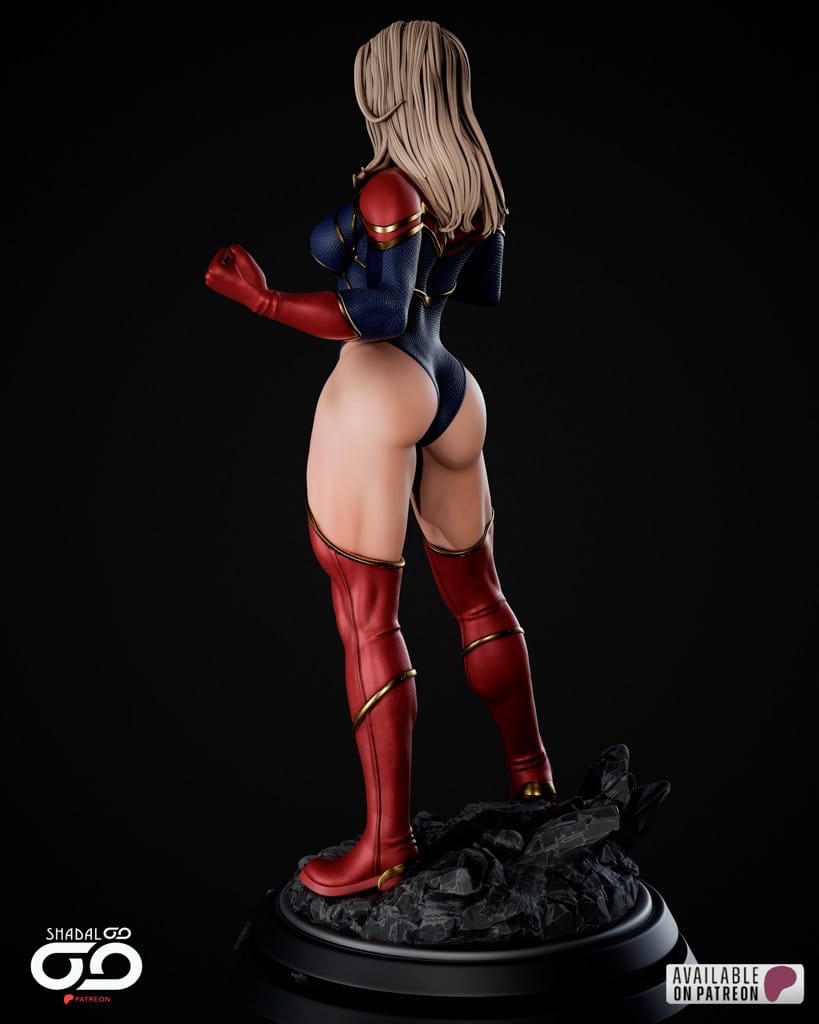 P站图纸印象馆 Shadaloo Studios 漫威 惊奇队长 Shadaloo Studios 漫威 惊奇队长