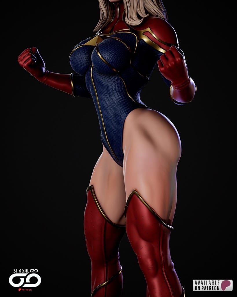 P站图纸印象馆 Shadaloo Studios 漫威 惊奇队长 Shadaloo Studios 漫威 惊奇队长