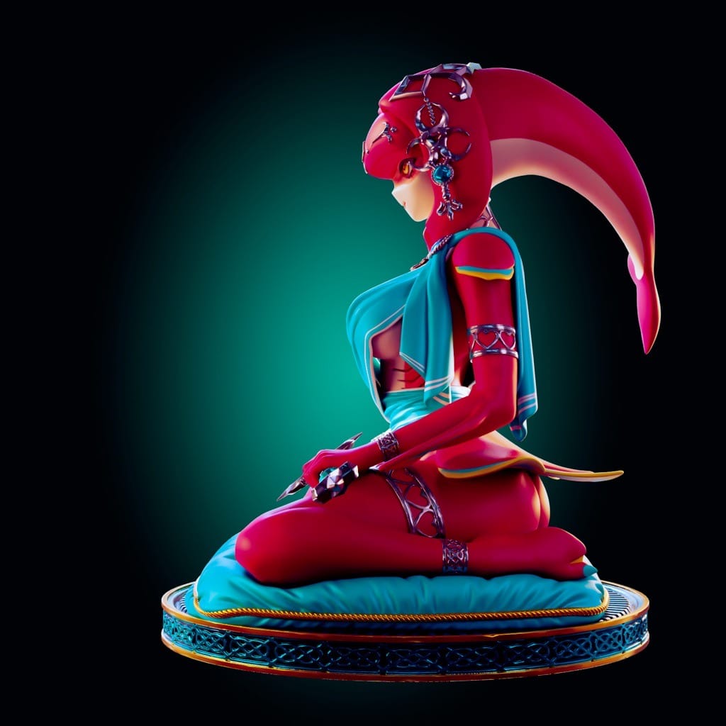 P站图纸印象馆 Officer Rhu 塞尔达传说 米法 Officer Rhu 塞尔达传说 米法