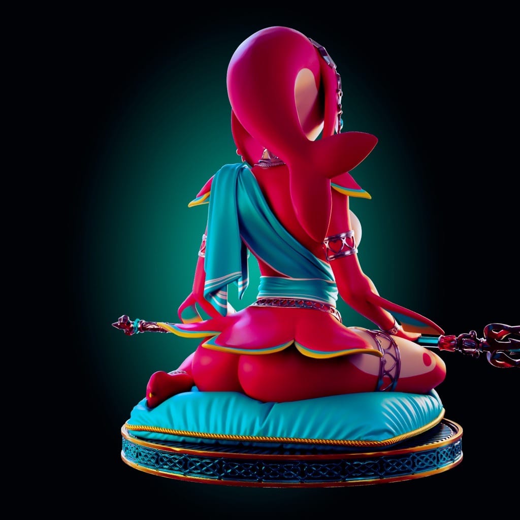 P站图纸印象馆 Officer Rhu 塞尔达传说 米法 Officer Rhu 塞尔达传说 米法